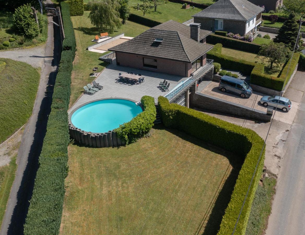 Luxueuse Et Spacieuse Villa Avec Sauna Et Piscine Malmedy Exterior foto